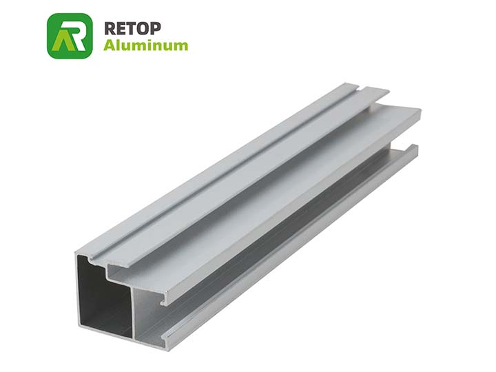 Sliding aluminum window profile